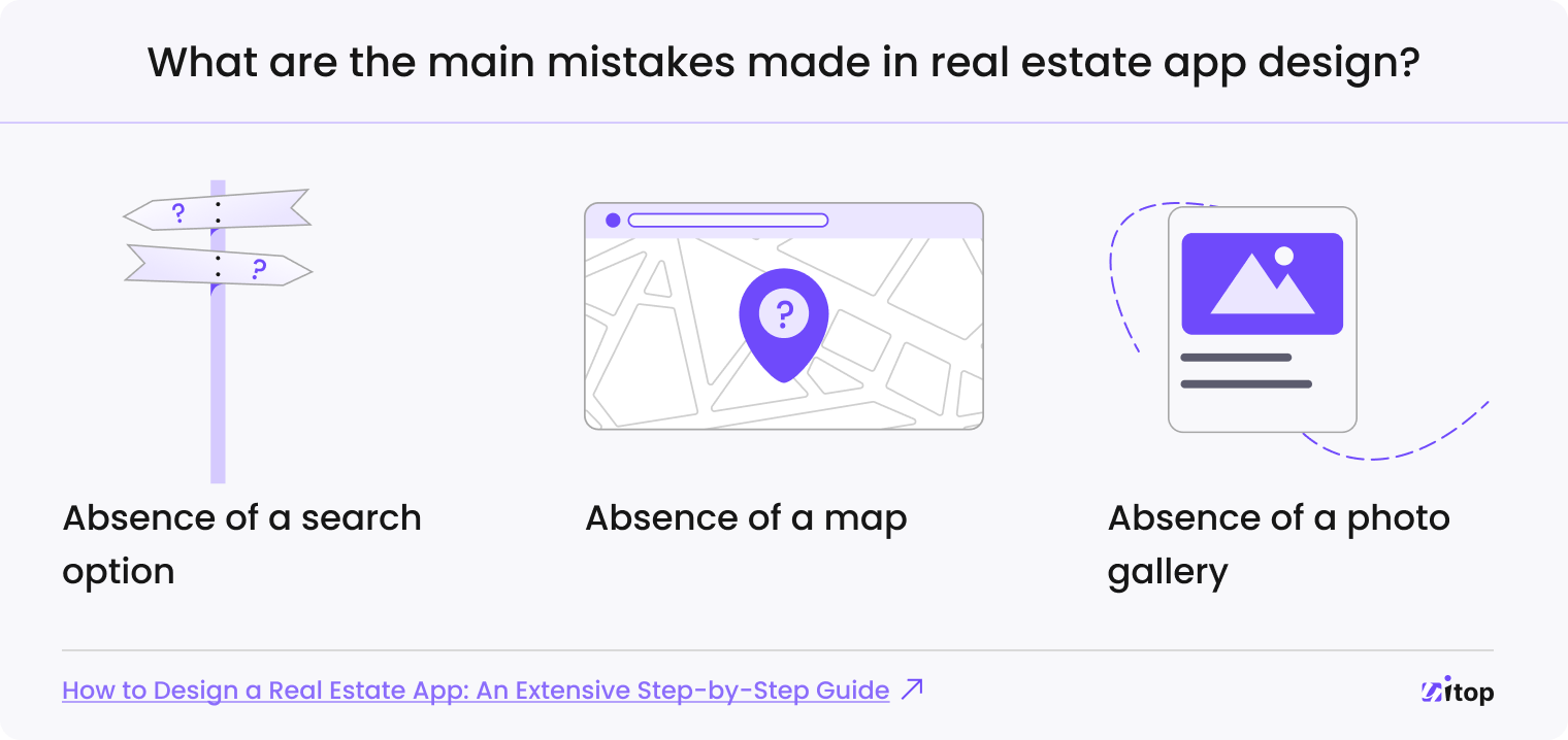real estate app design mistakes