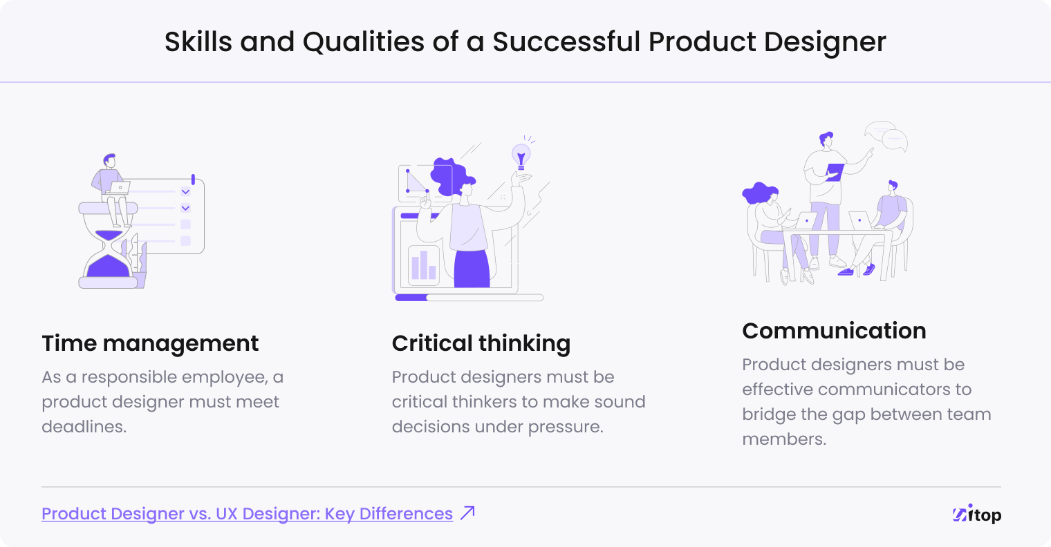 Skills and qualities of a successful product designer