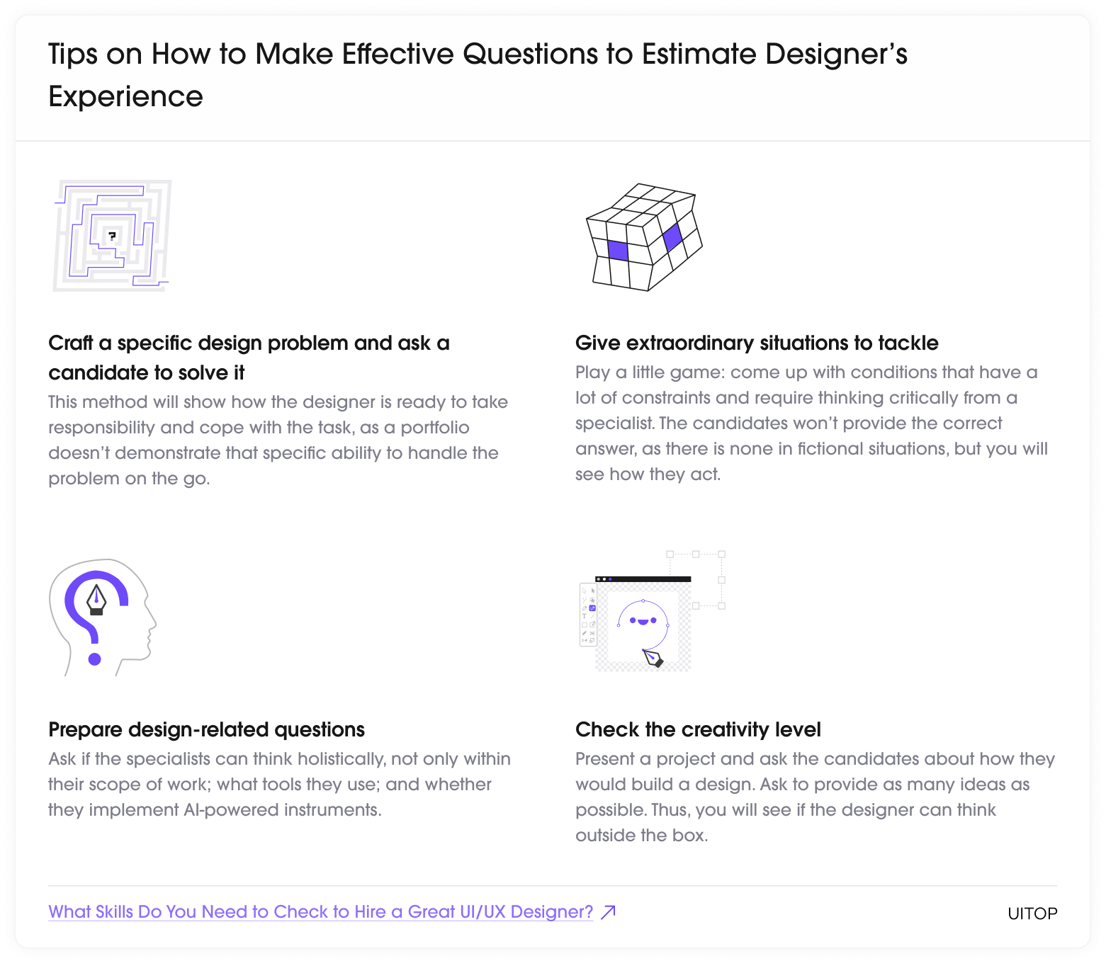 interview with the UI/UX designer