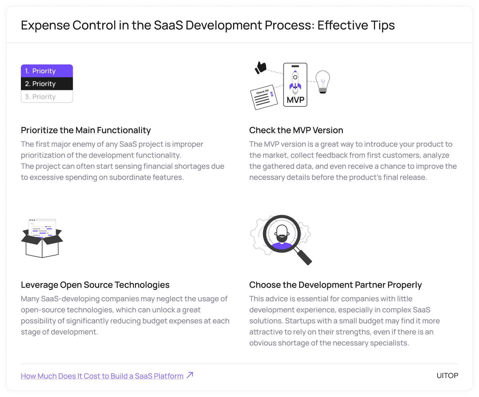 Expense Control in the SaaS Development Process