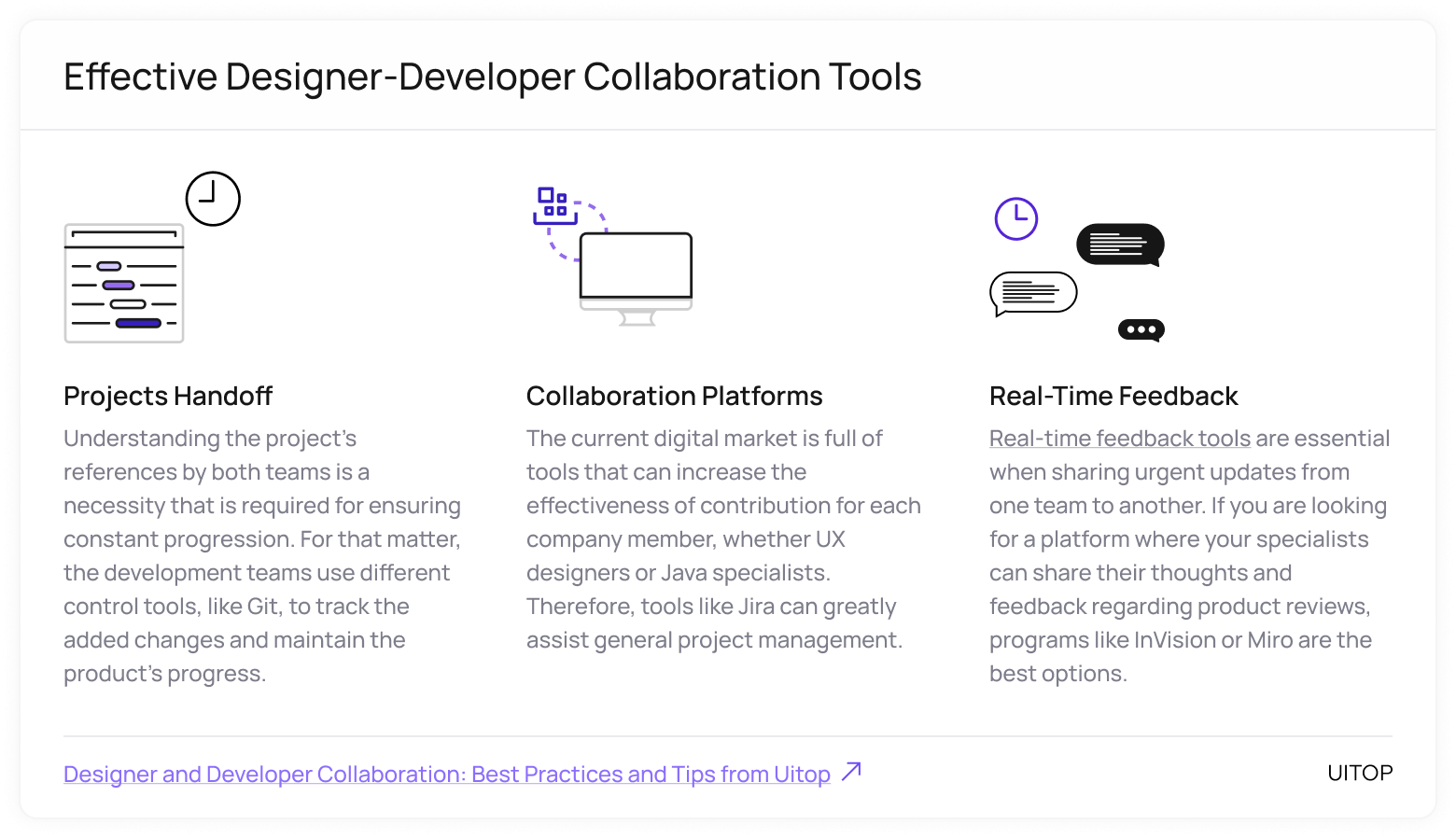 Designer-Developer Collaboration Tools