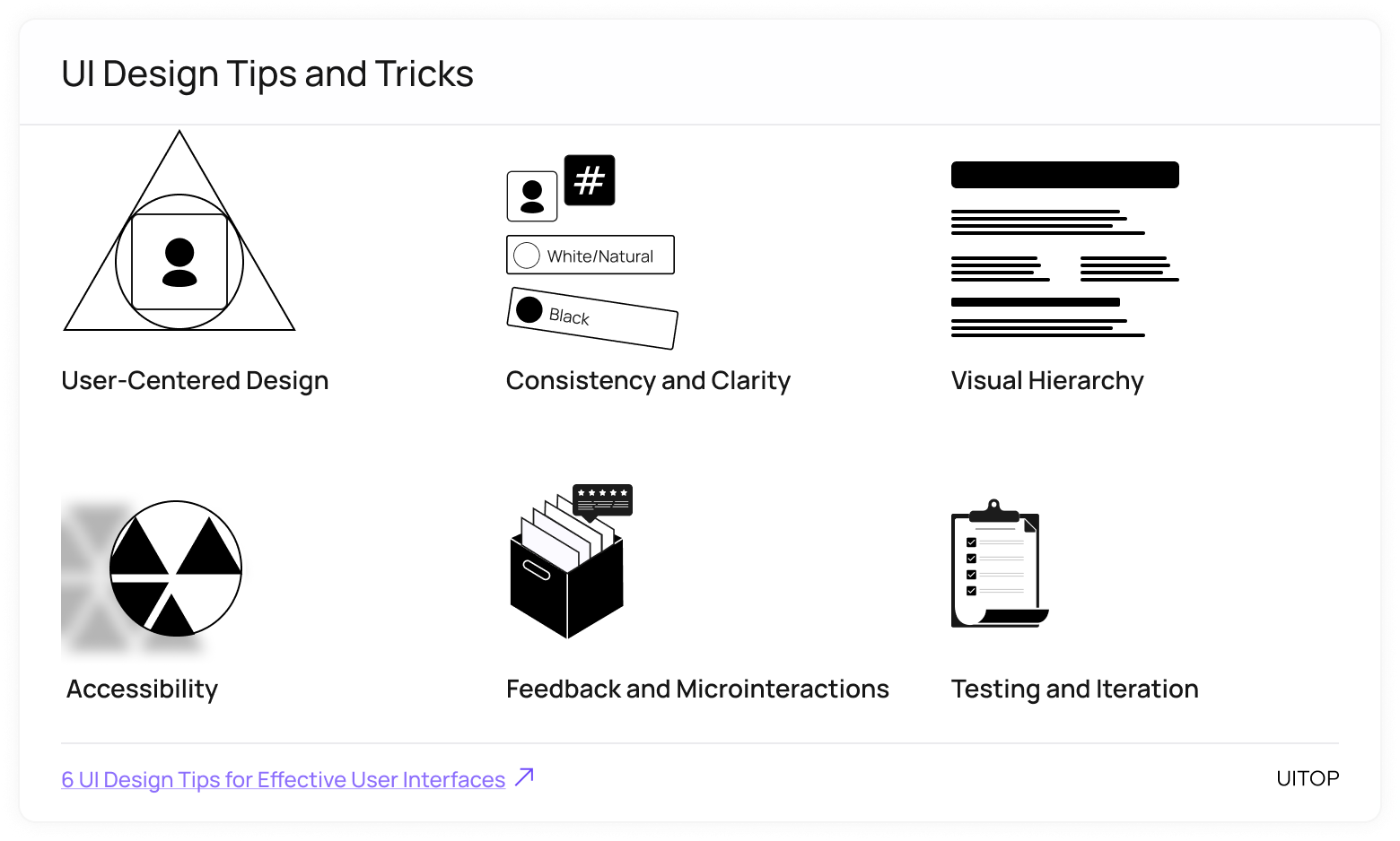 UI Design Tips