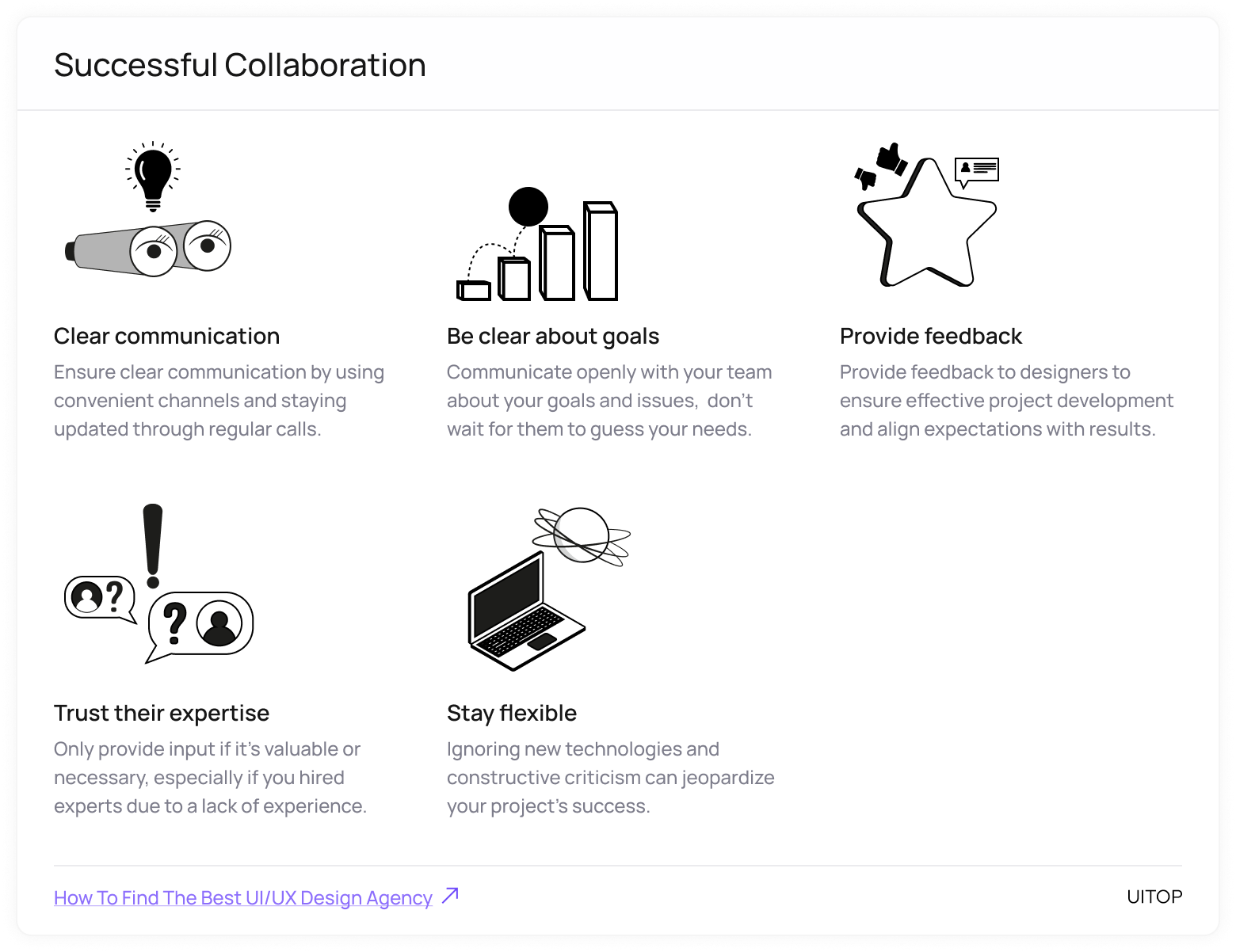 Tips for Successful Collaboration with the Chosen UI/UX Agency