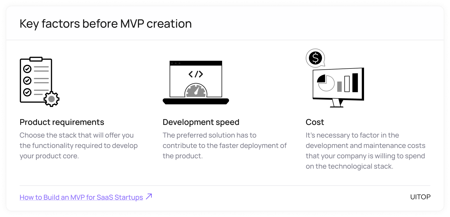 Key factors before creating an MVP