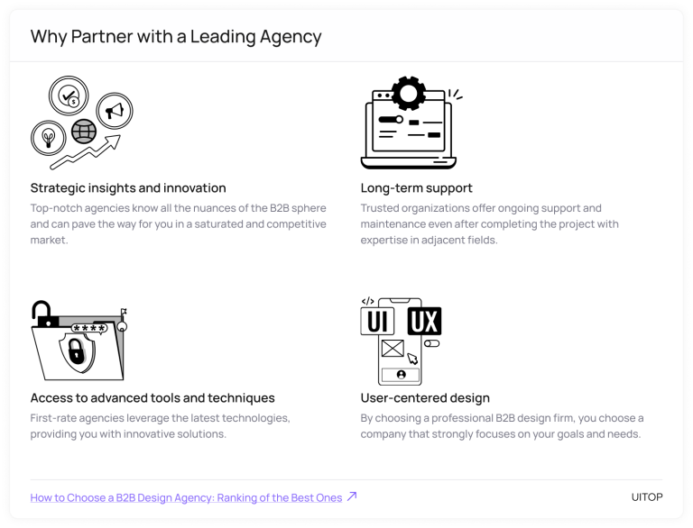 TOP-5 B2B Design Agencies in 2025 | UITOP