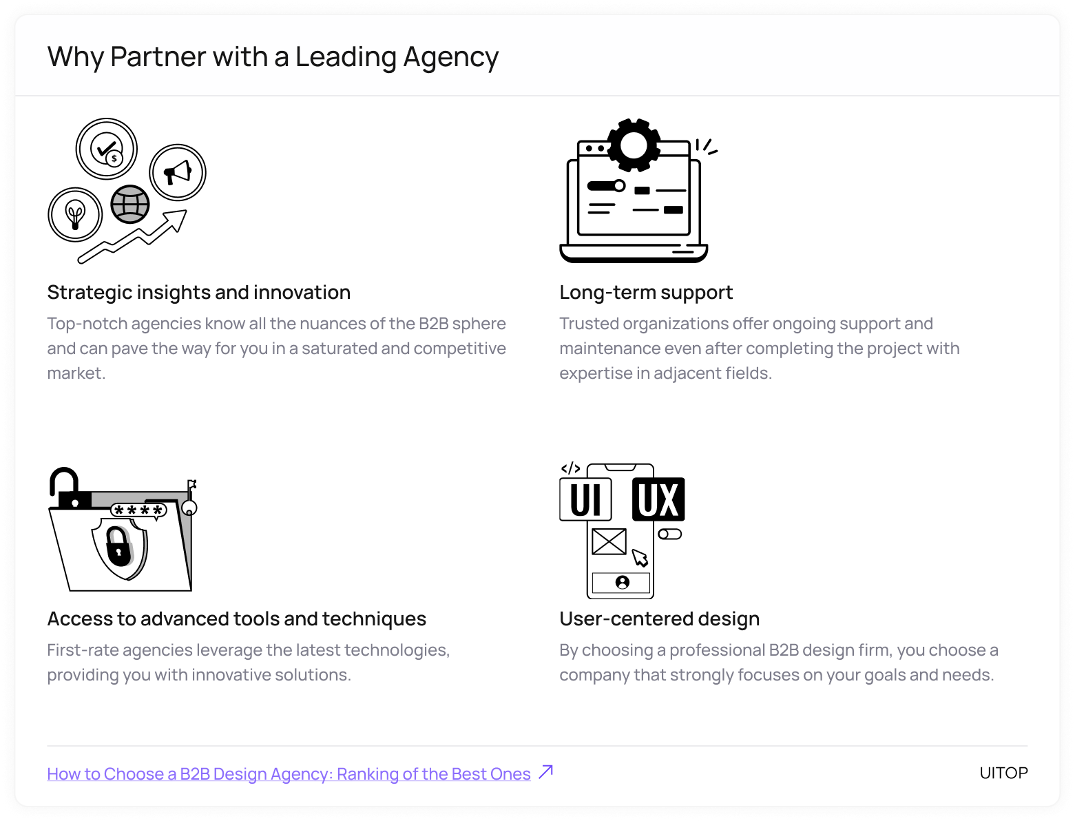 Partnering with a leading agency