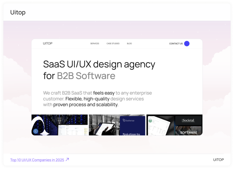 UI/UX Design Service Companies - TOP 10 in USA