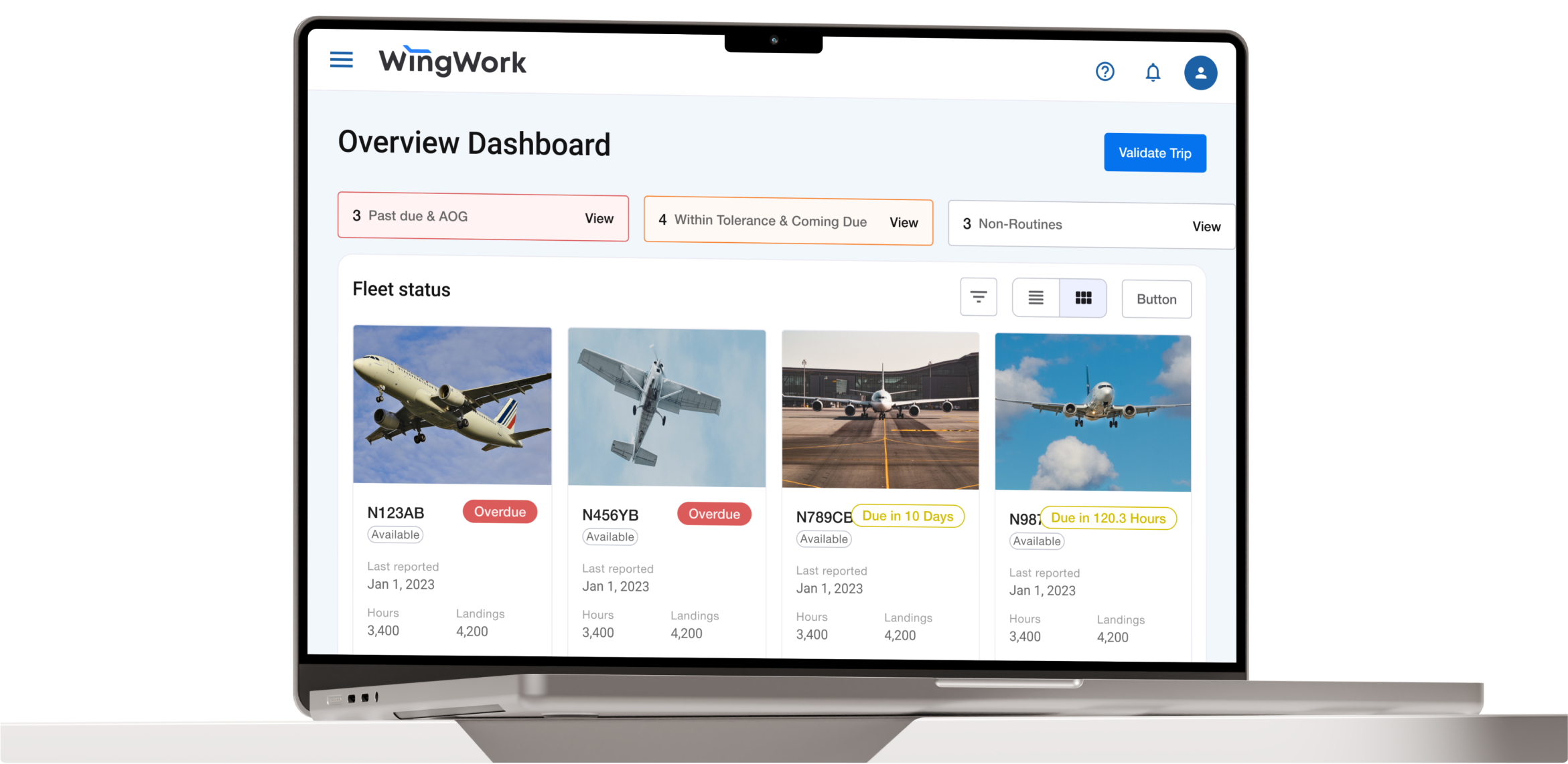 UX/UI Design for B2B (WingWork)