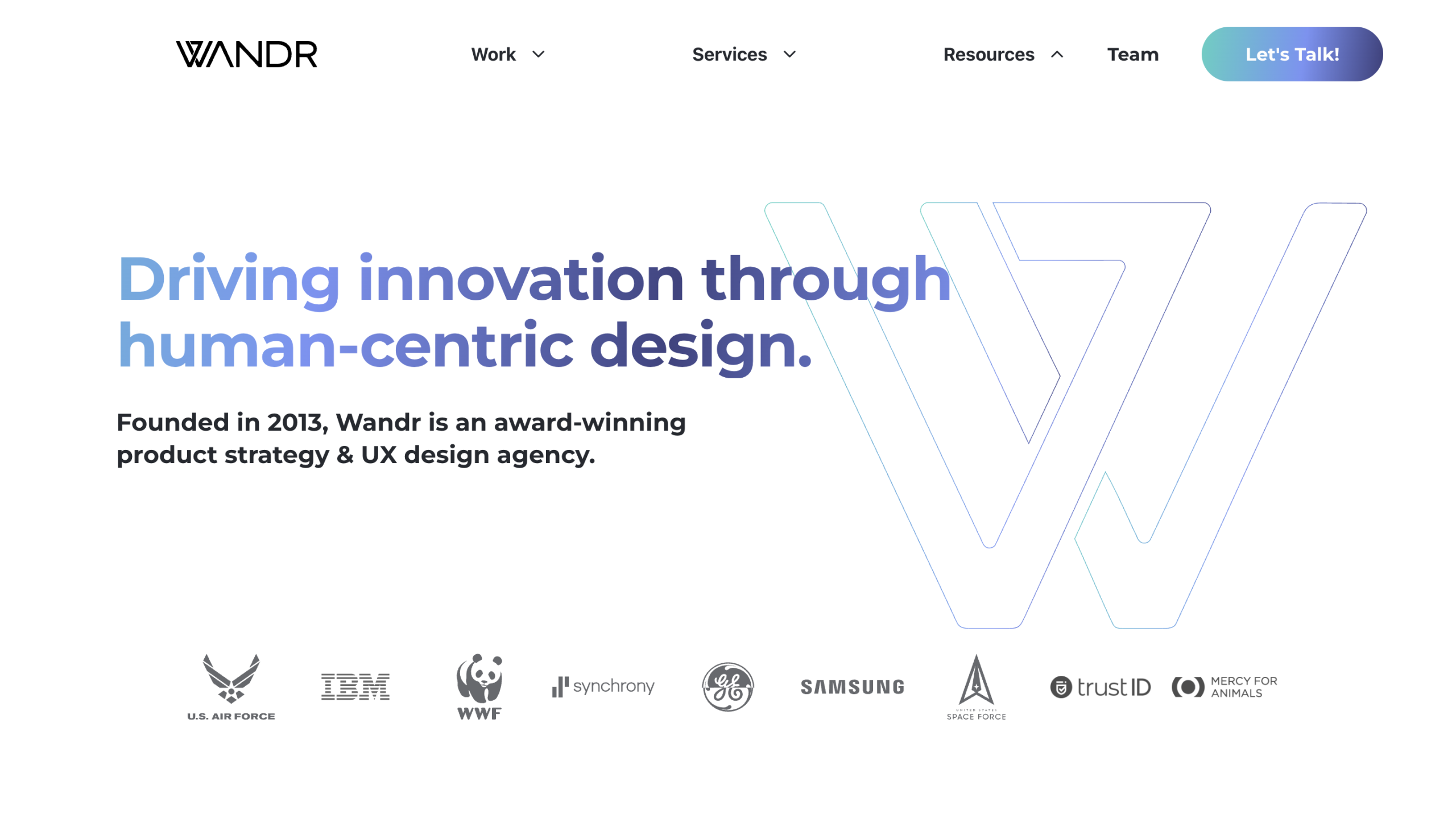 WANDR product design agency