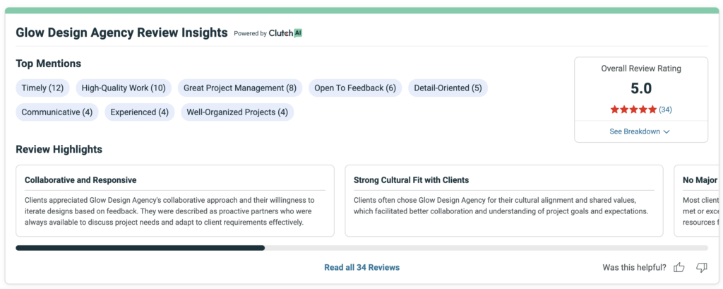 Glow Design Agency Review