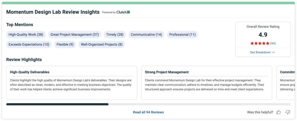 Momentum Design Lab Review