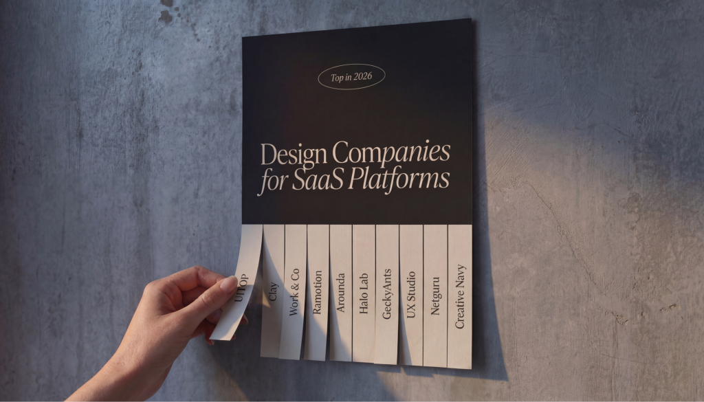 Best Product UI/UX Companies for SaaS Platforms 2026 | UITOP