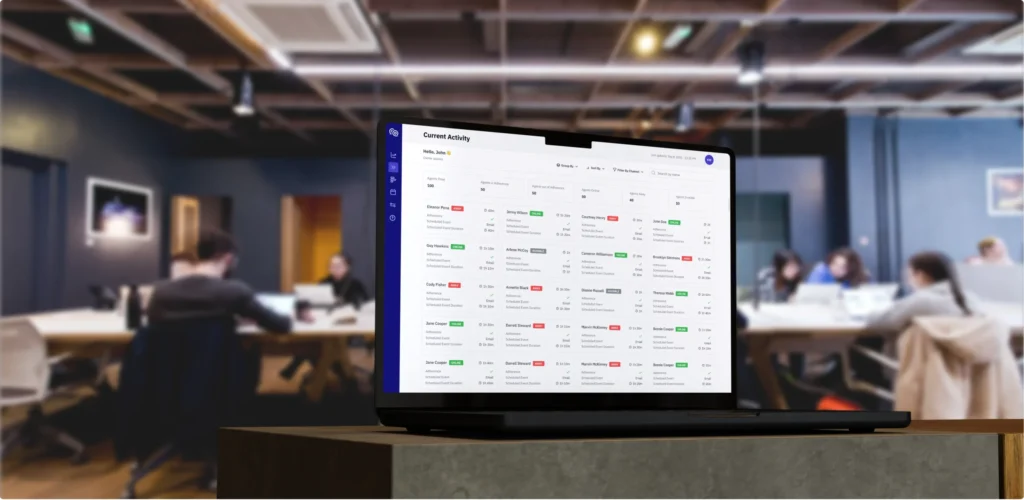 Aimiable platform interface