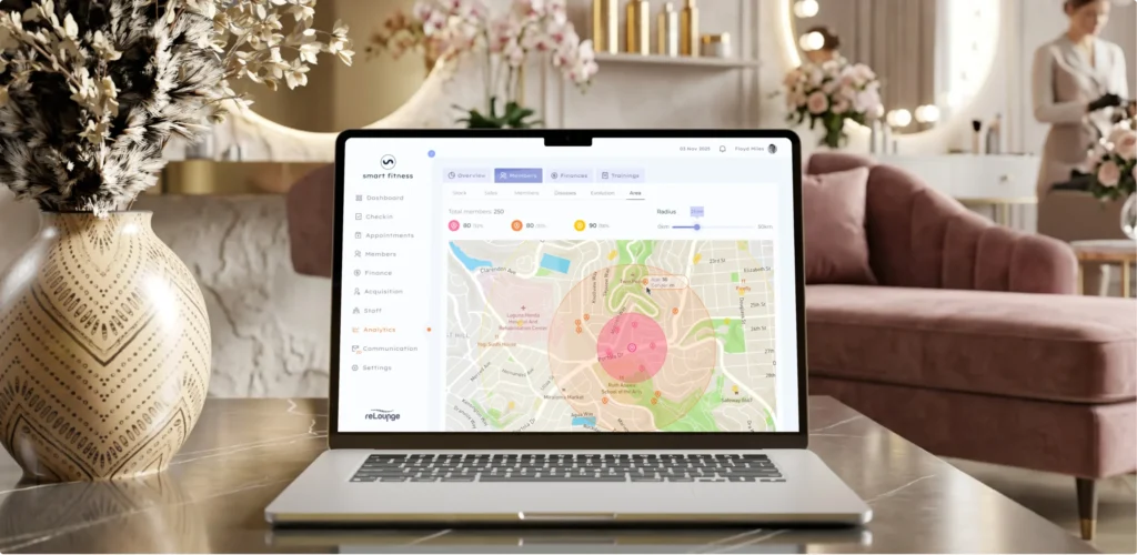 ReLounge fitness CRM