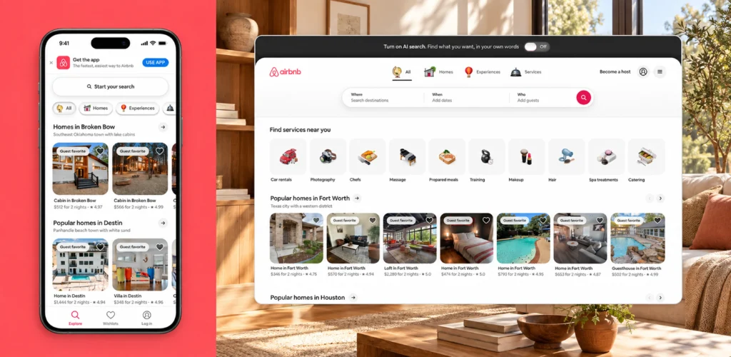 Airbnb website