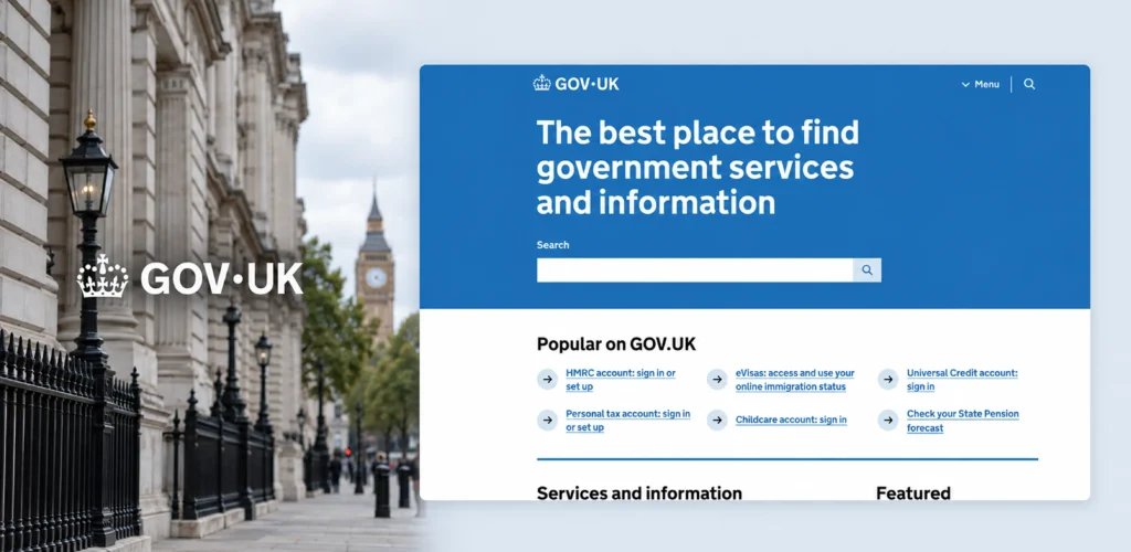 Gov.uk website